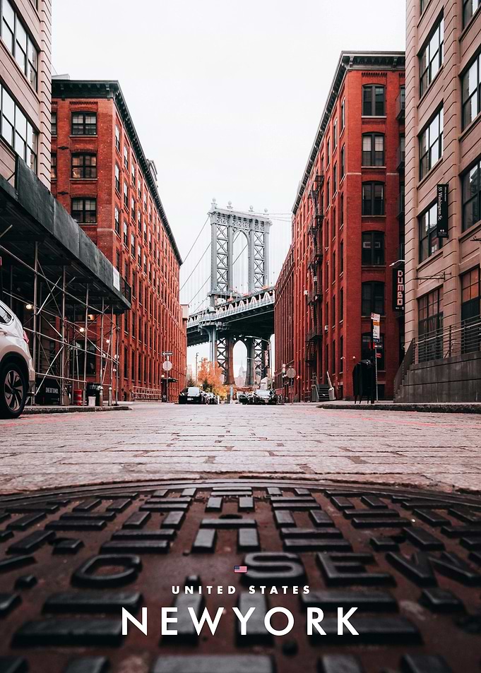 Manhattan Bridge View from DUMBO