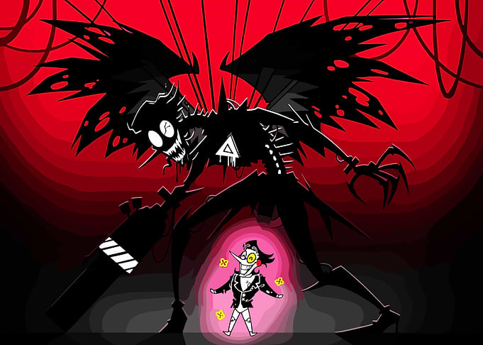 Spamton NEO and Spamton G. Spamton