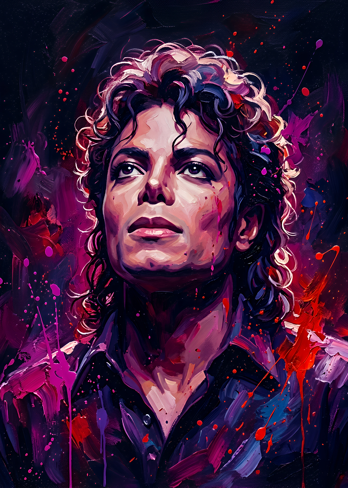 Michael Jackson Artistic Portrait
