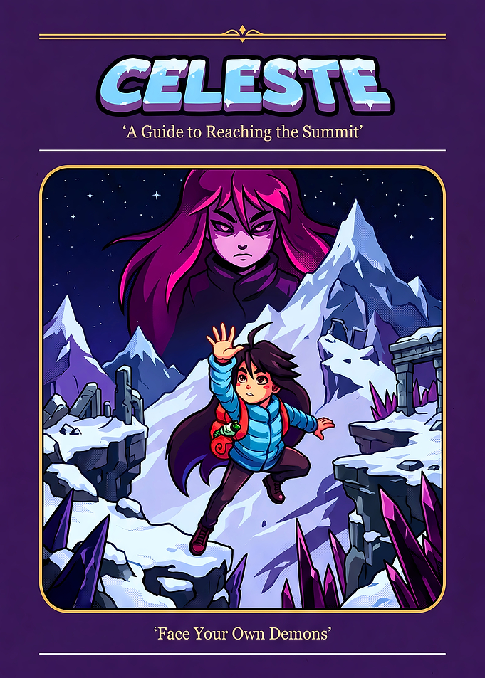 Celeste Game Poster Art
