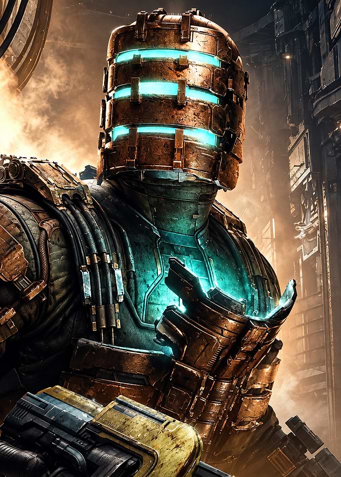 Isaac Clarke Dead Space Portrait