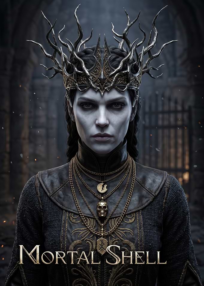 Mortal Shell Dark Fantasy Portrait