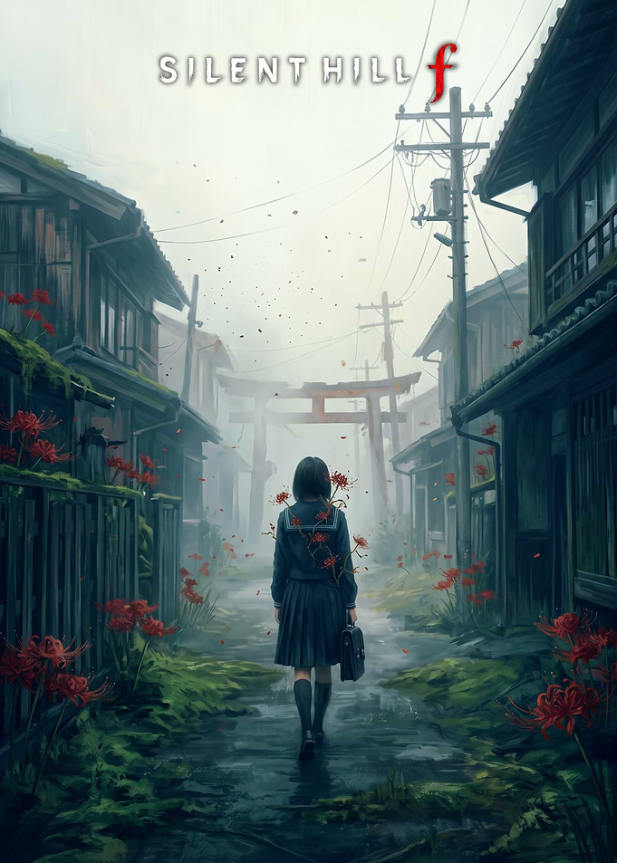 Silent Hill f Schoolgirl Concept Art