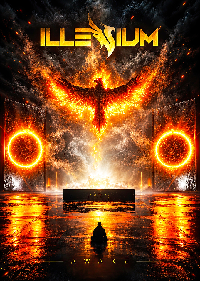 Illenium Awake Phoenix Poster