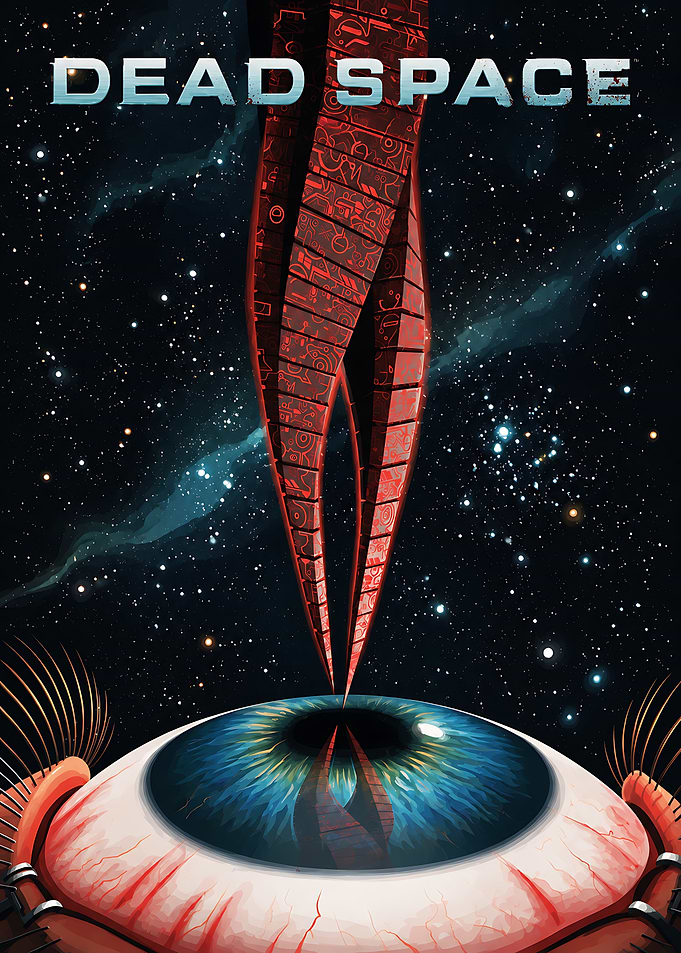 Dead Space Marker Eye Poster