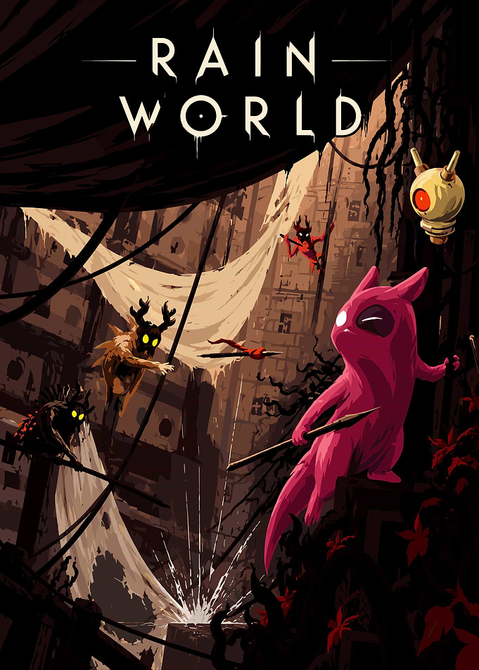 Rain World Video Game Poster