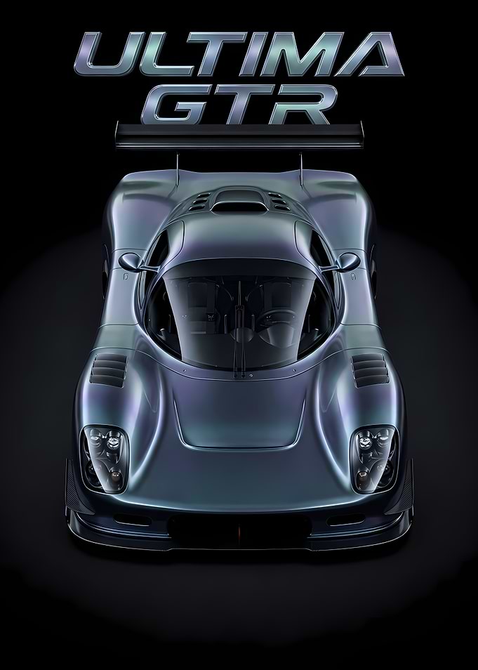 Ultima GTR Supercar Poster