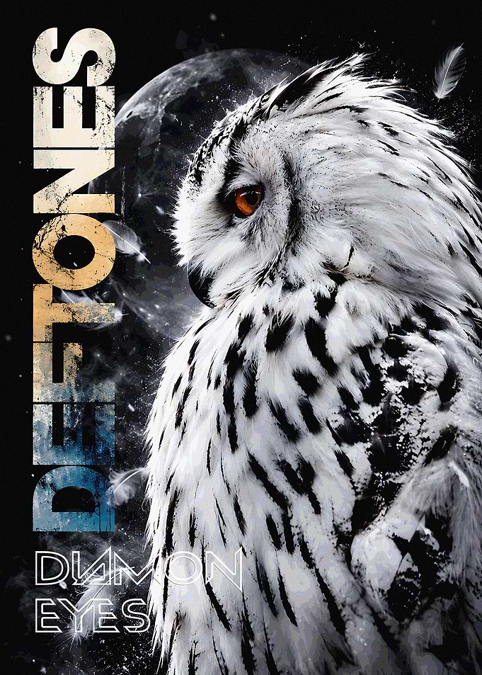 Deftones Diamond Eyes Owl Poster
