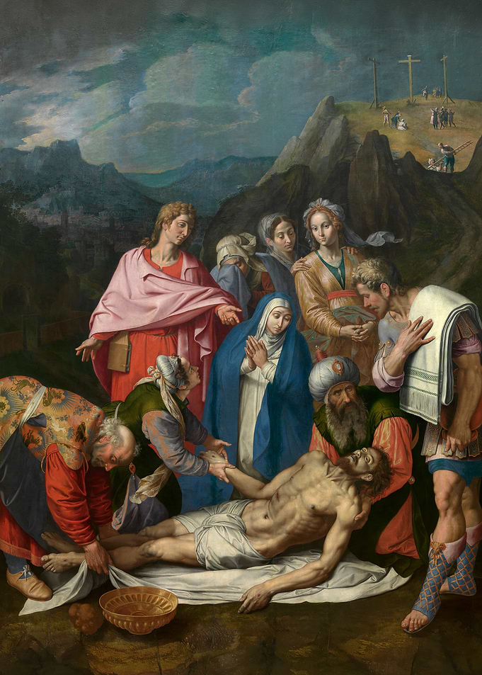 The Lamentation of Christ Painting