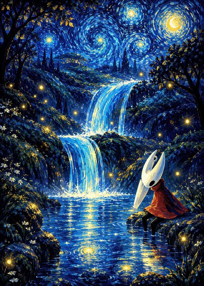 Hornet at the Starry Waterfall