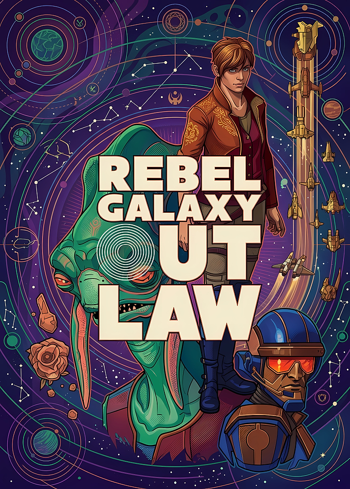 Rebel Galaxy Outlaw Game Poster