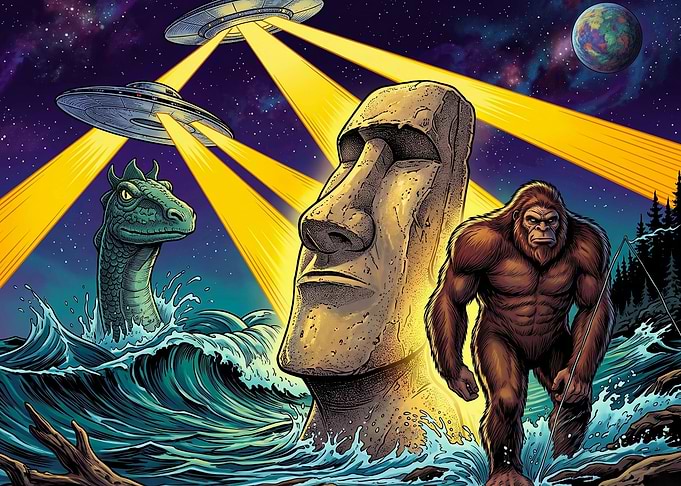 Cryptids and UFOs Cosmic Encounter
