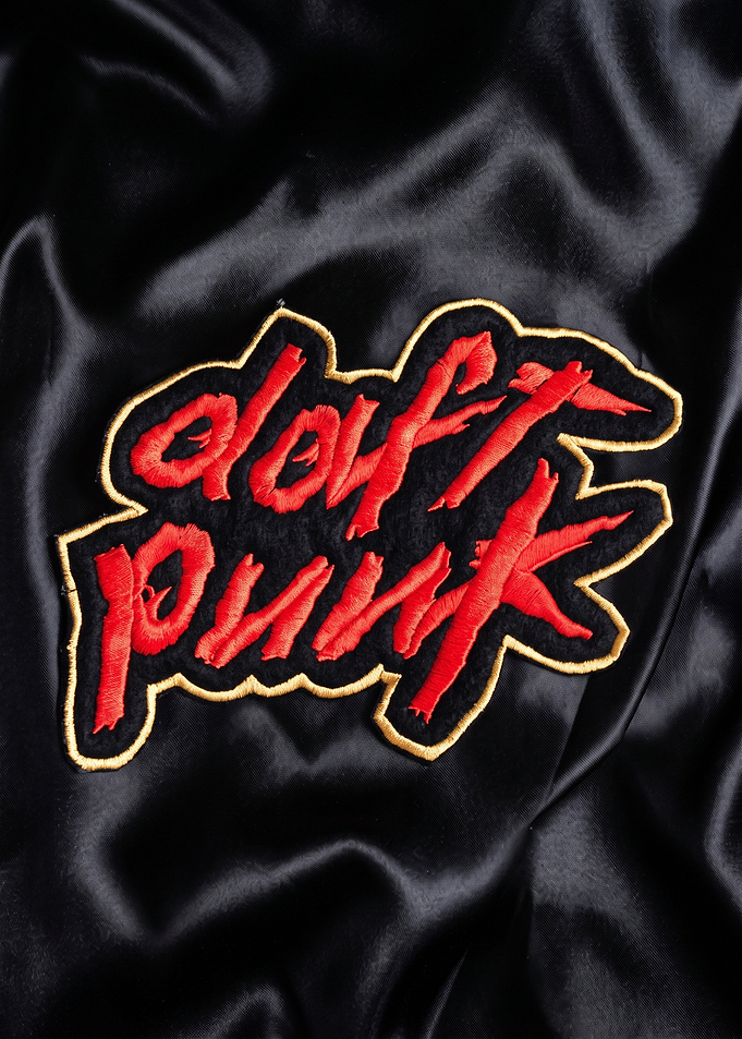 Daft Punk Embroidered Satin Jacket Patch