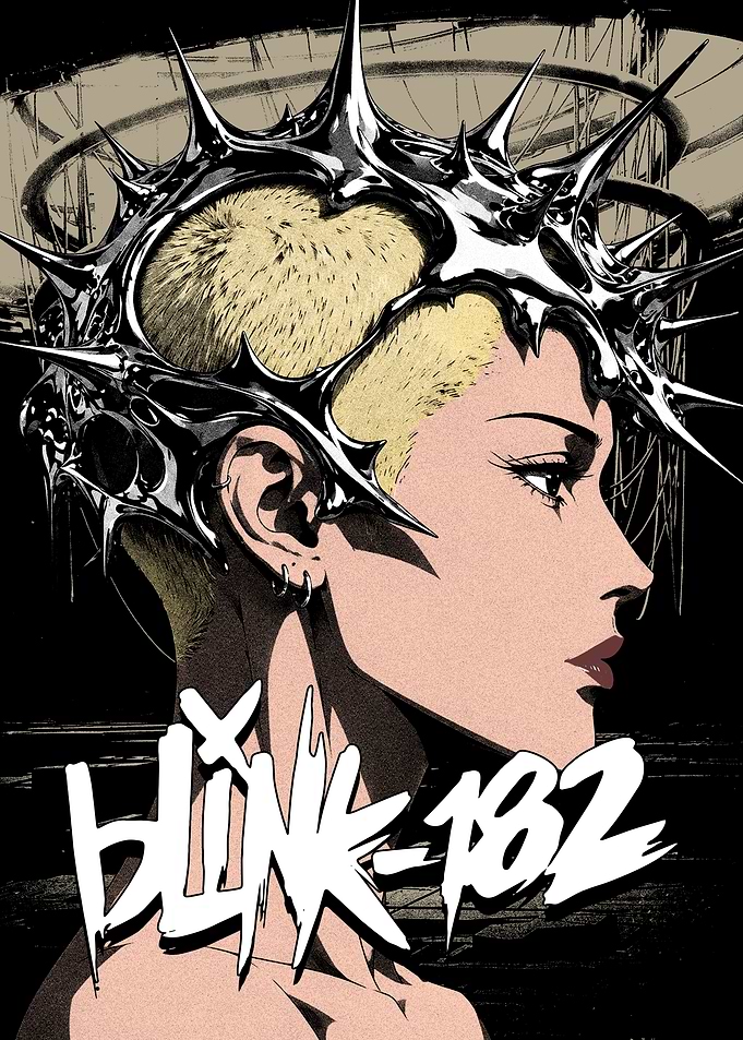 Blink-182 Punk Rock Poster Art