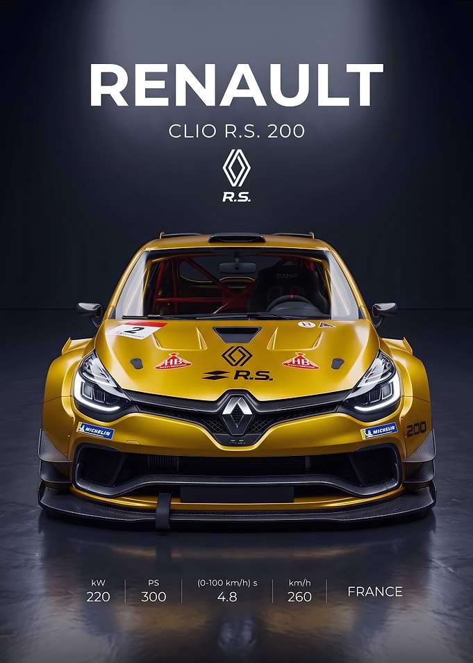 Renault Clio R.S. 200 Racing Car