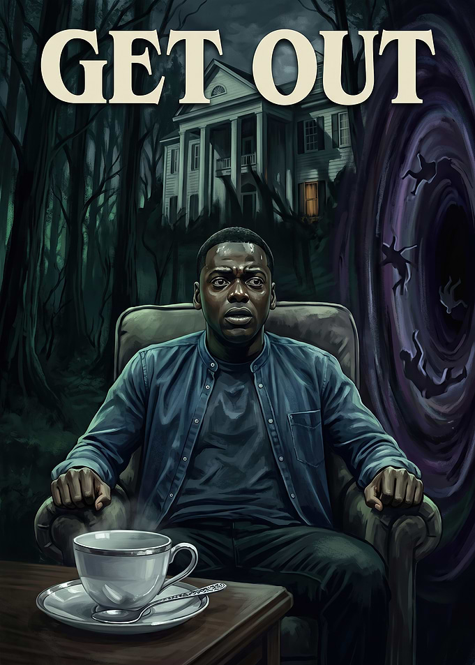 Get Out Movie Poster Art