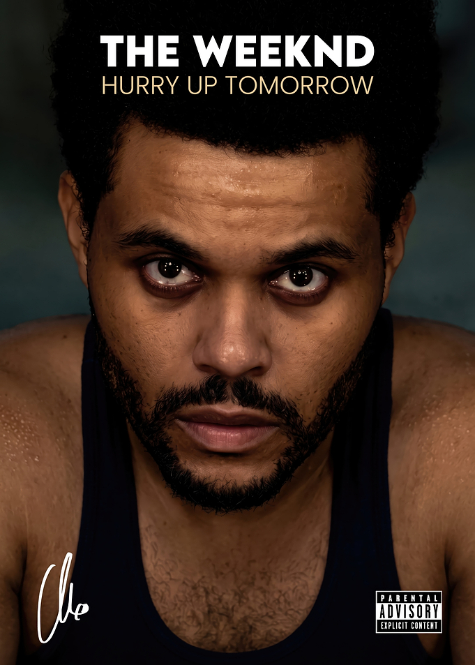 The Weeknd Hurry Up Tomorrow Poster