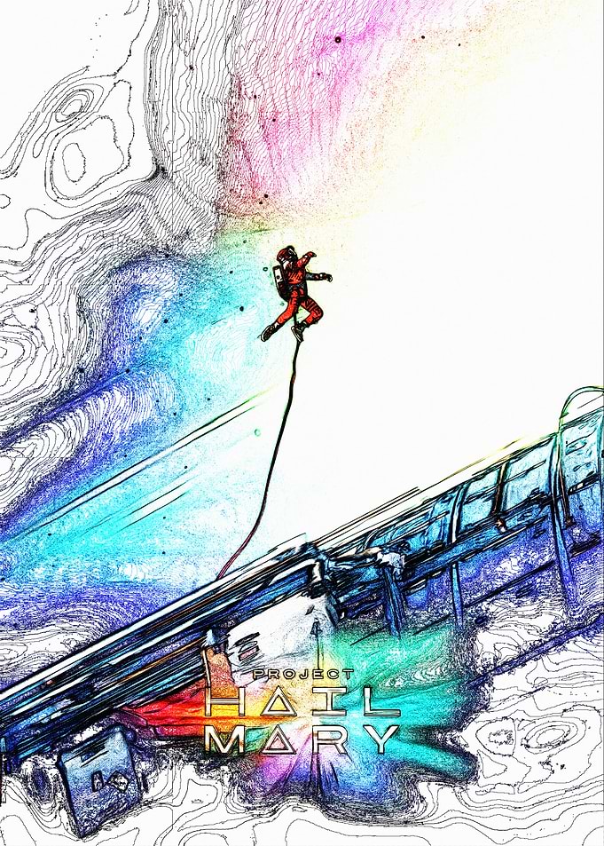 Project Hail Mary Space Art