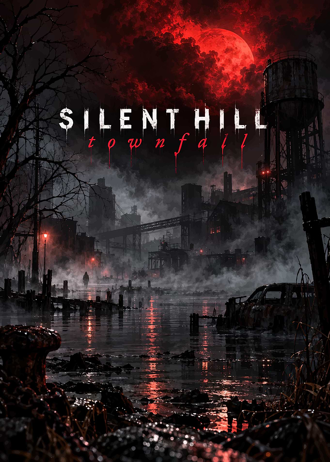 Silent Hill Townfall Horror Poster
