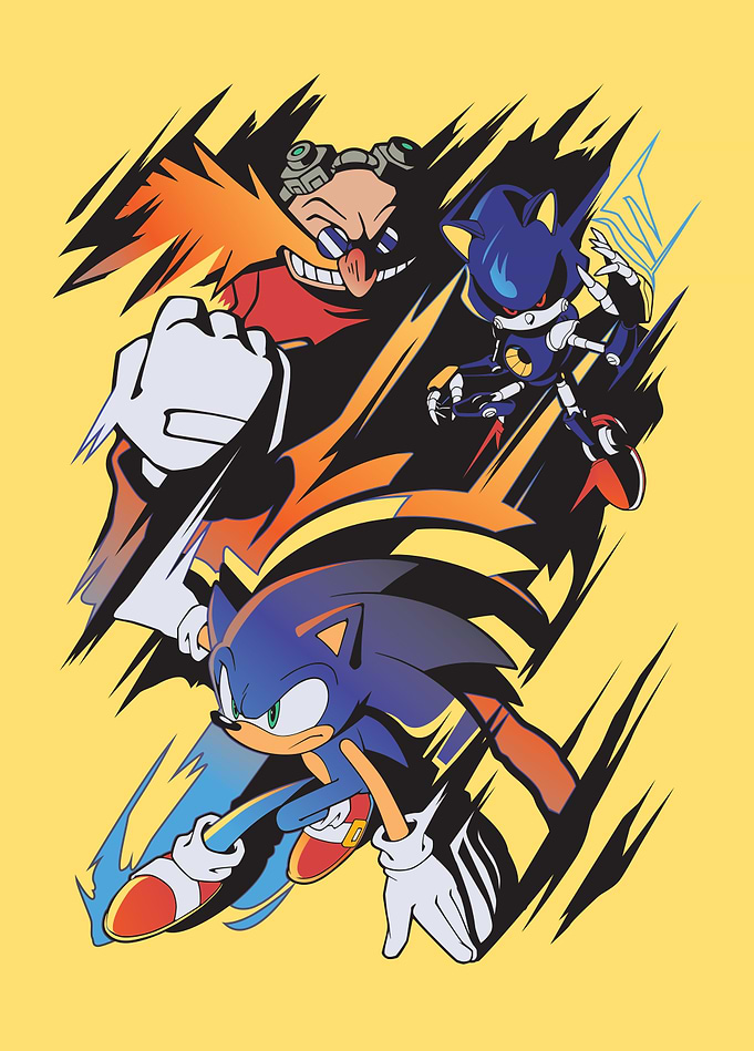 Sonic's Iconic Showdown