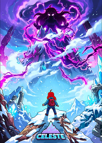 Celeste Game Poster Art