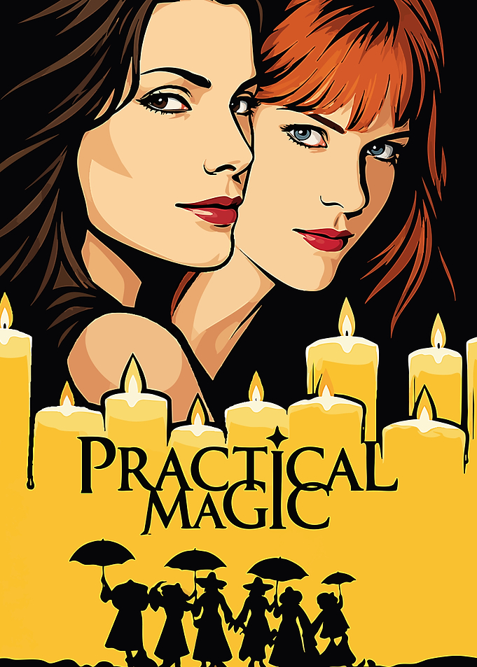 Practical Magic Movie Poster Art