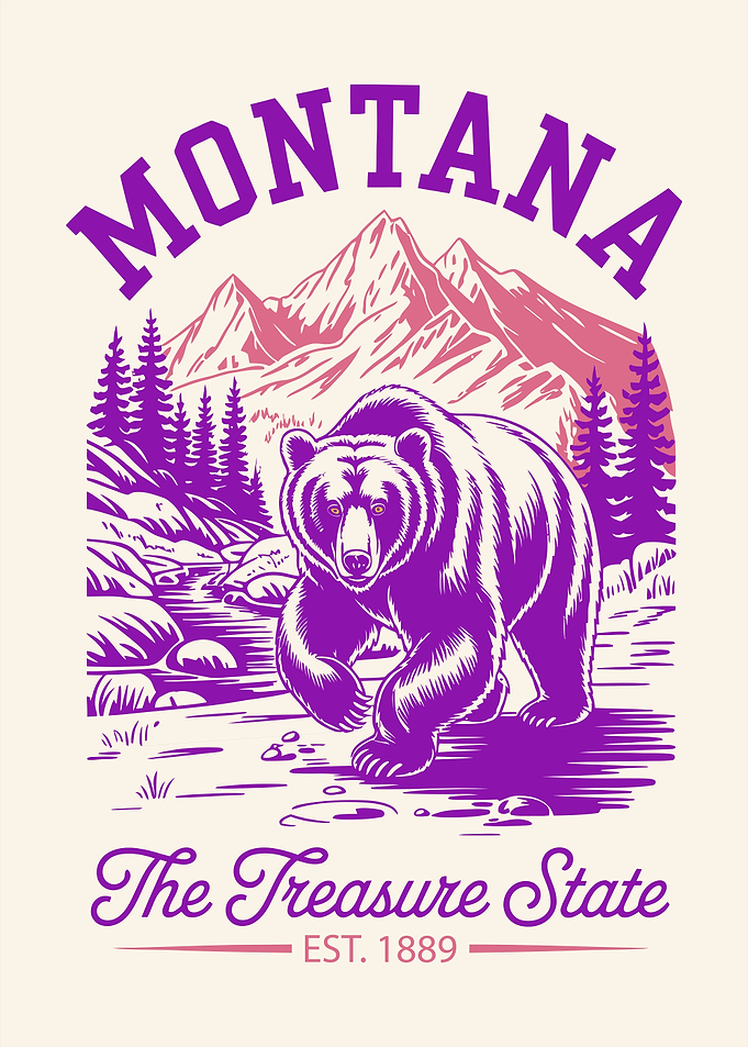 Montana The Treasure State