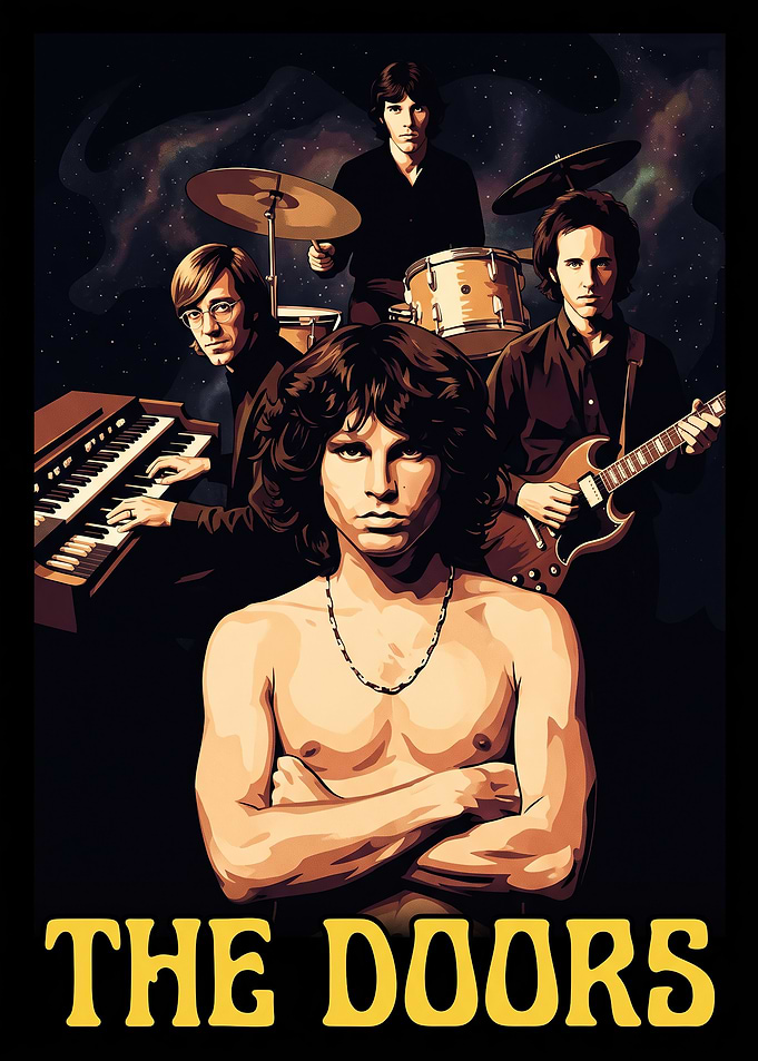 The Doors Band Poster