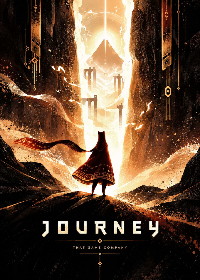 Journey Video Game Poster