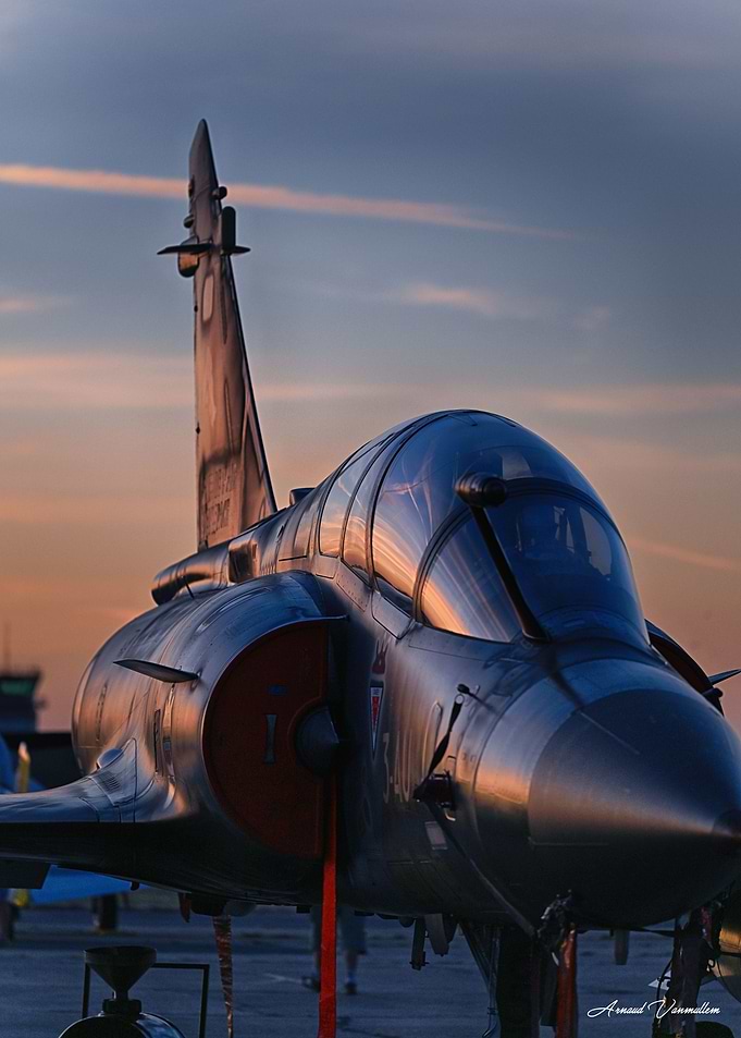 Dassault Mirage 2000 at Sunset
