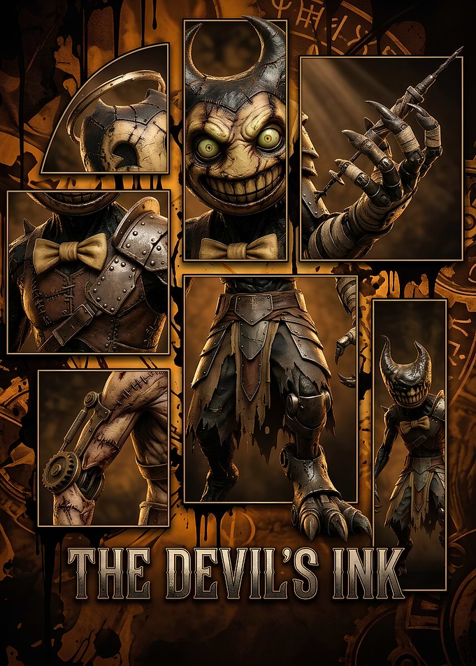 The Devil's Ink Bendy Poster