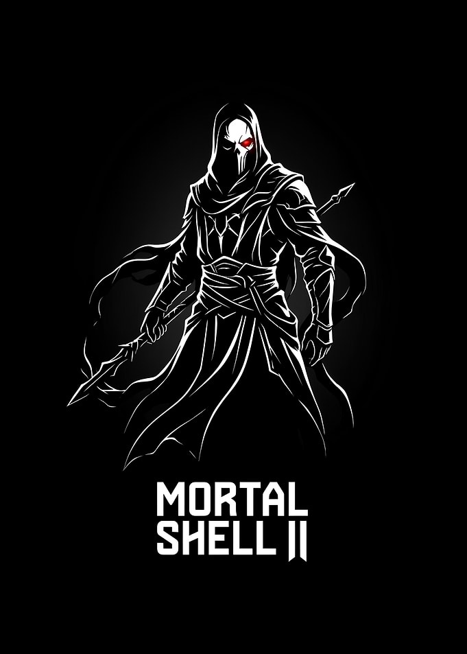 Mortal Shell II Dark Warrior Poster