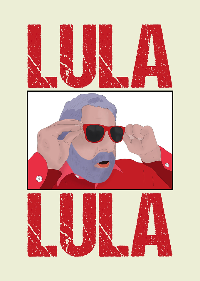 Lula Pop Art Style Portrait