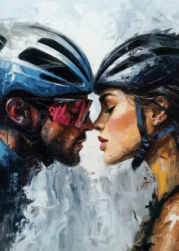 Cycling Love – Romantic Road Bike Couple