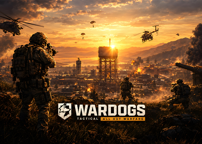Wardogs Tactical All Out Warfare Poster