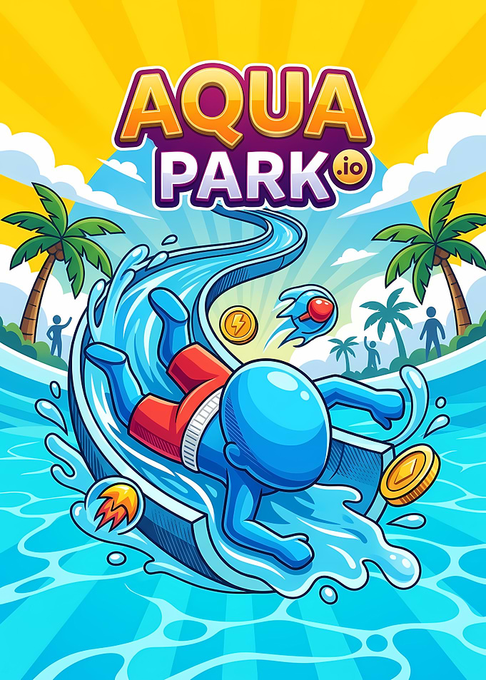 Aqua Park.io Mobile Game Poster