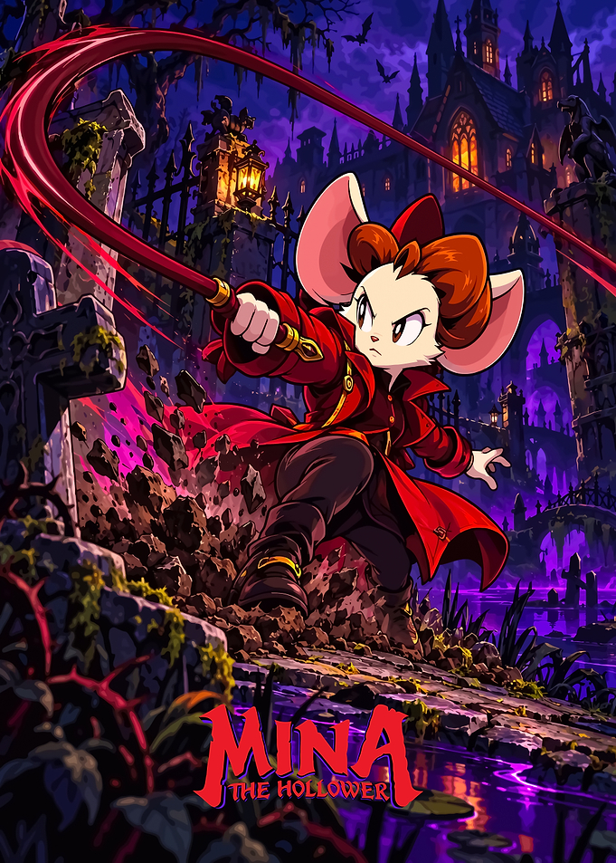 Mina the Hollower Game Poster