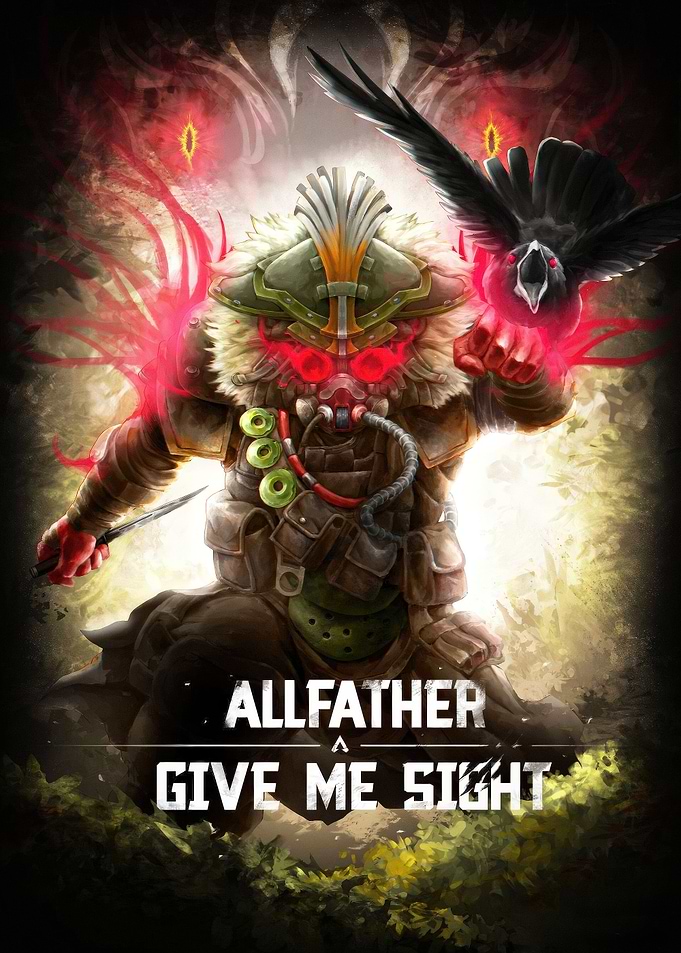 Apex Legends Bloodhound Allfather Poster