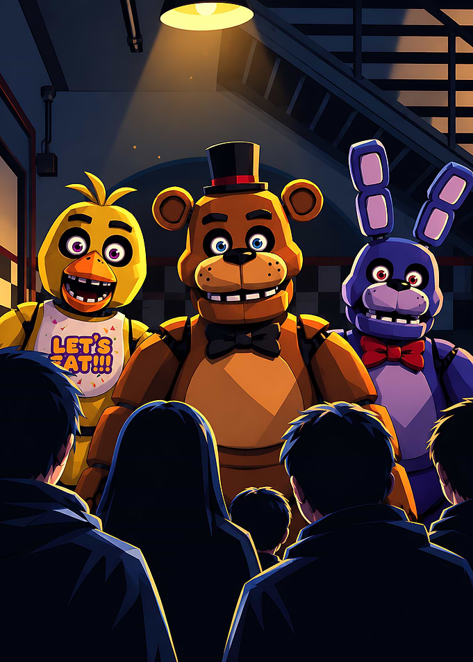 Five Nights at Freddy's Animatronics