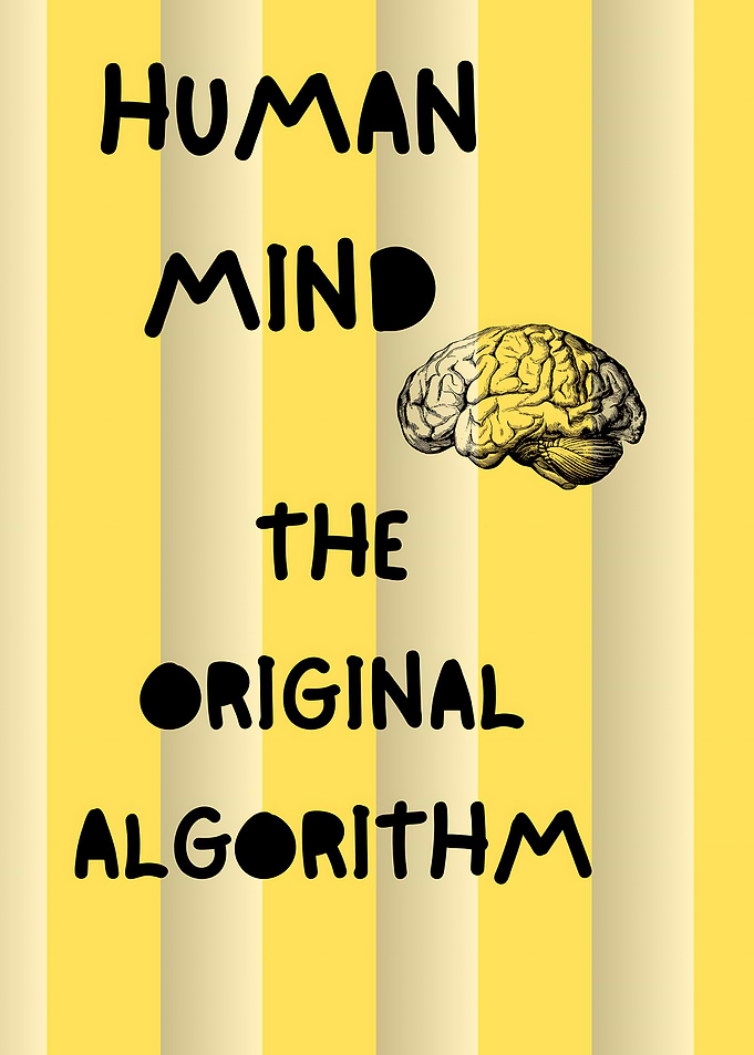 Human Mind The Original Algorithm Poster
