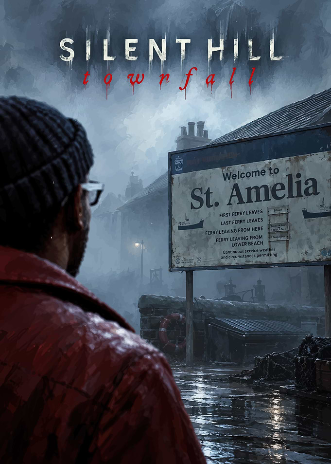 Silent Hill Townfall St. Amelia Poster