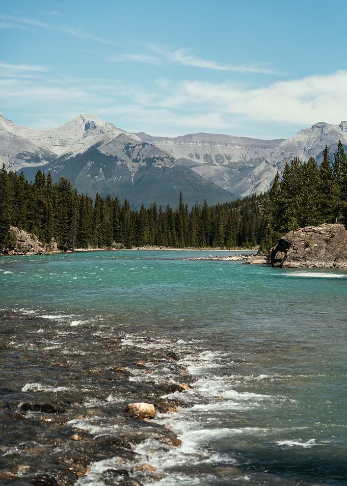 Bow River Alberta Canada