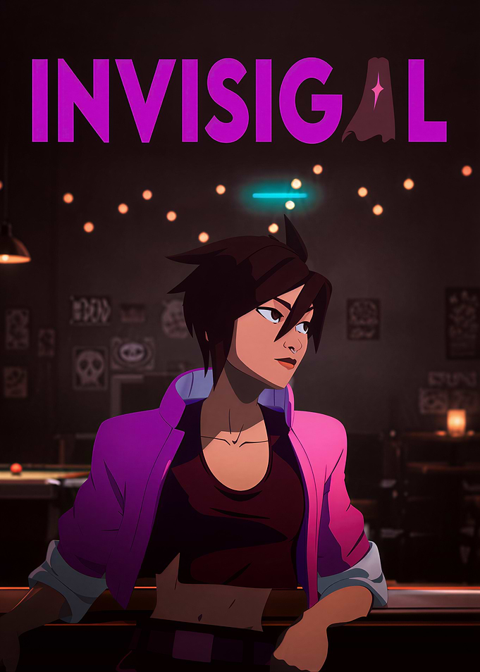 Invisigal Cinematic Bar Poster