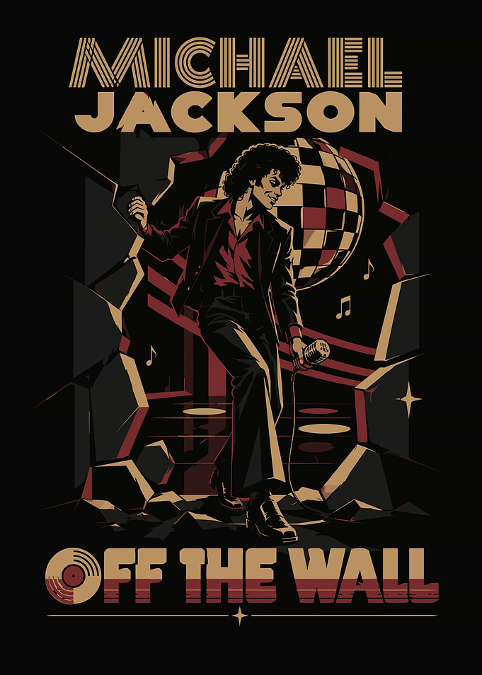 Michael Jackson Off The Wall Poster