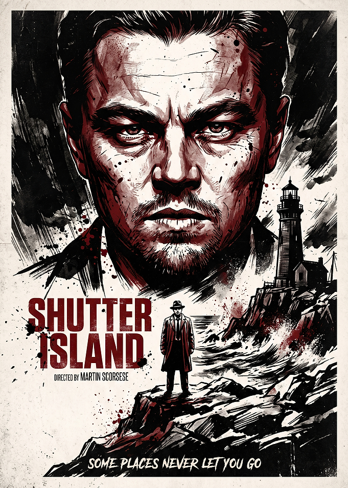 Shutter Island Movie Poster Art