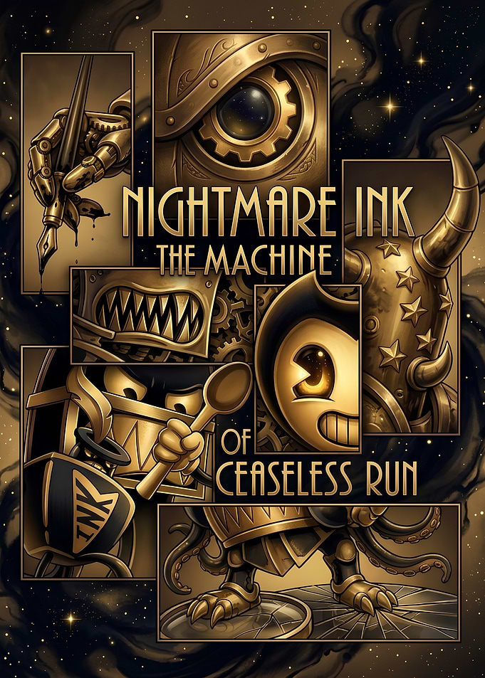 Nightmare Ink The Machine Poster