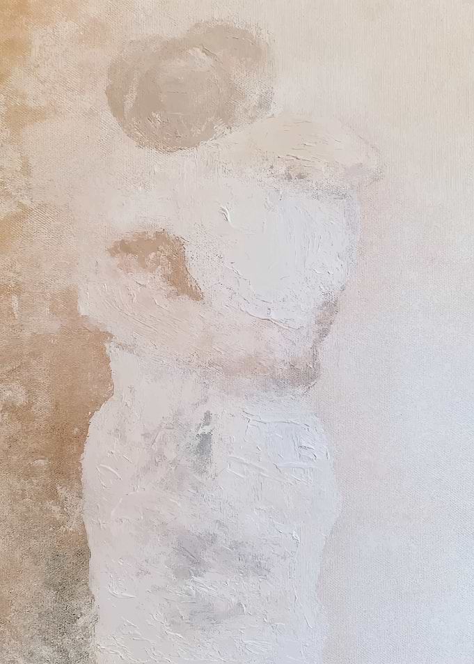 Abstract Embrace Painting