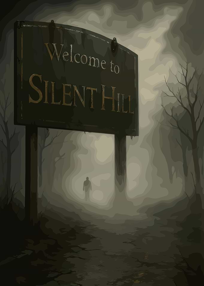 Welcome to Silent Hill Sign