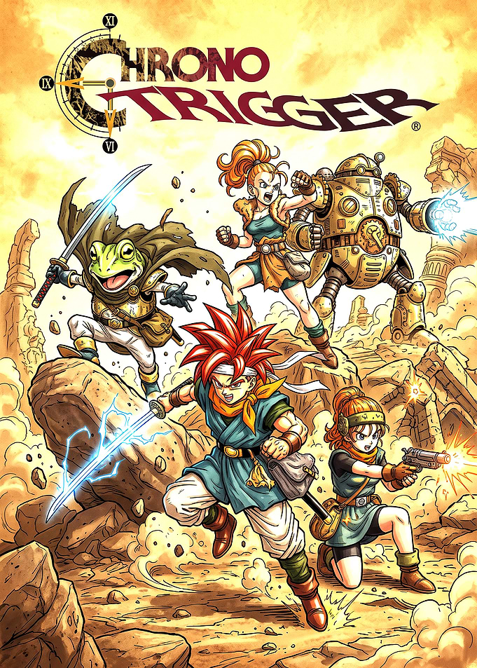Chrono Trigger Game Art Poster