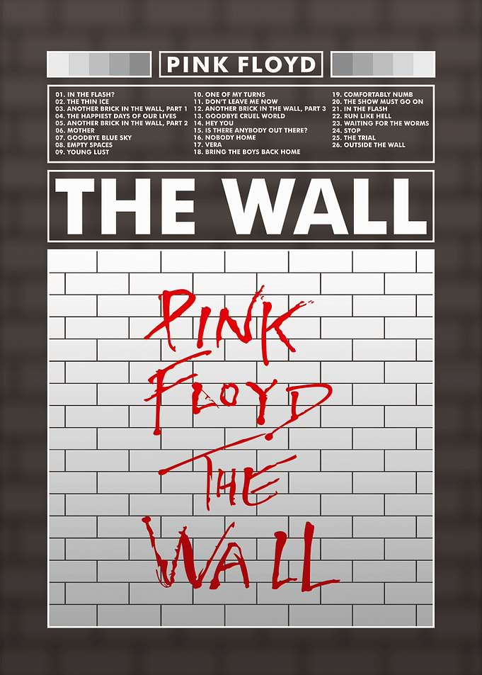 Pink Floyd The Wall Poster